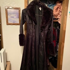 Long Duster Trench Coat